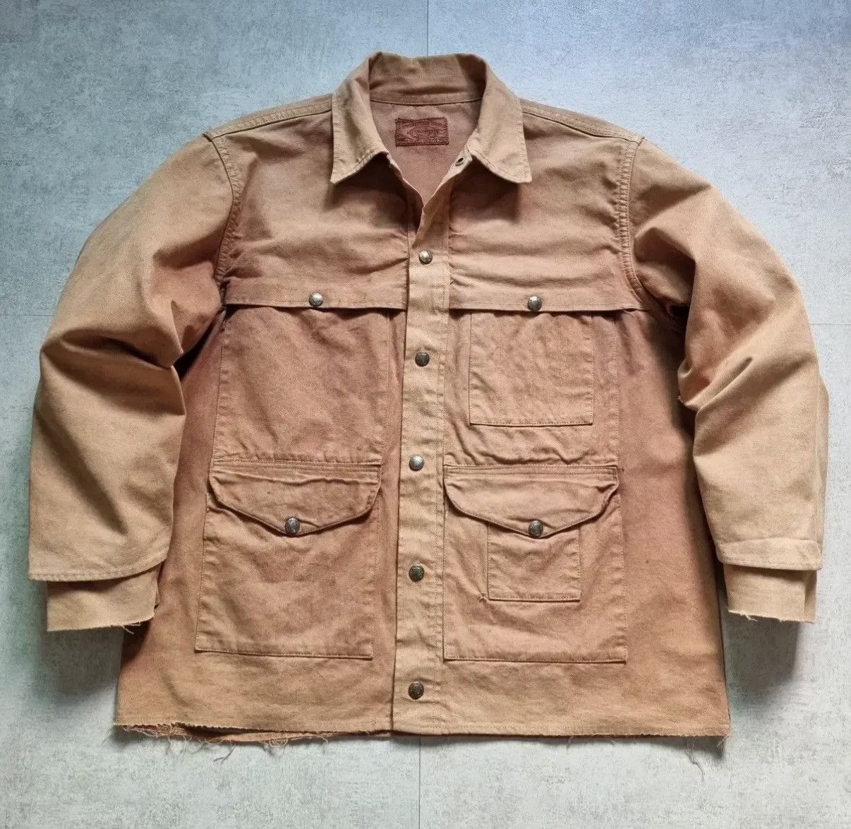 Filson Vintage Filson Tin Cloth Cruiser Jacket 80s/90s Patina L Size US L / EU 52-54 / 3 - 1 Thumbnail