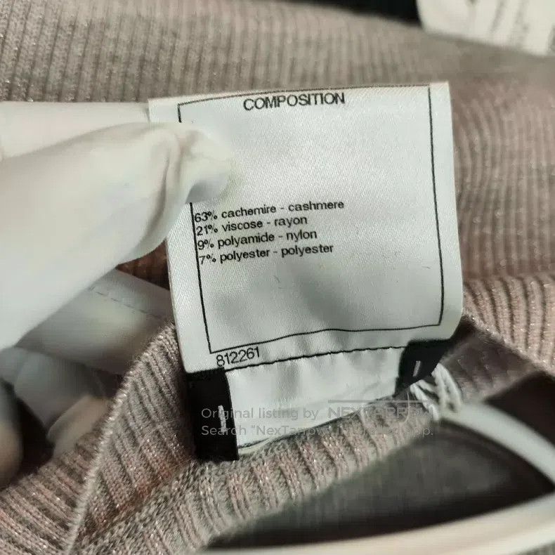 Chanel Chanel Grey and pink sweater Size XS / US 0-2 / IT 36-38 - 5 Thumbnail