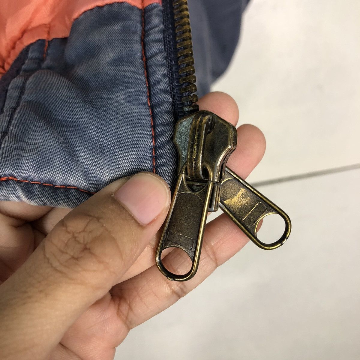 Japanese Brand 🔥Vintage Reversible Bomber Jacket Riot Riot Military Japan Size US L / EU 52-54 / 3 - 19 Thumbnail