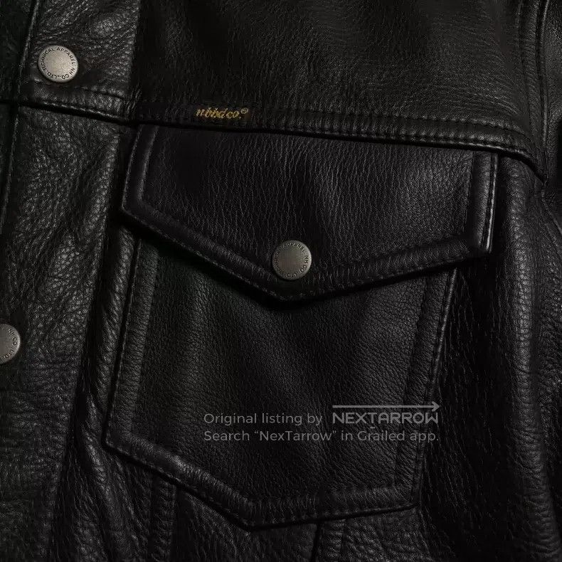 Neighborhood Neighborhood 13AW Vintage Real Leather Biker Jacket with H Size US M / EU 48-50 / 2 - 6 Thumbnail
