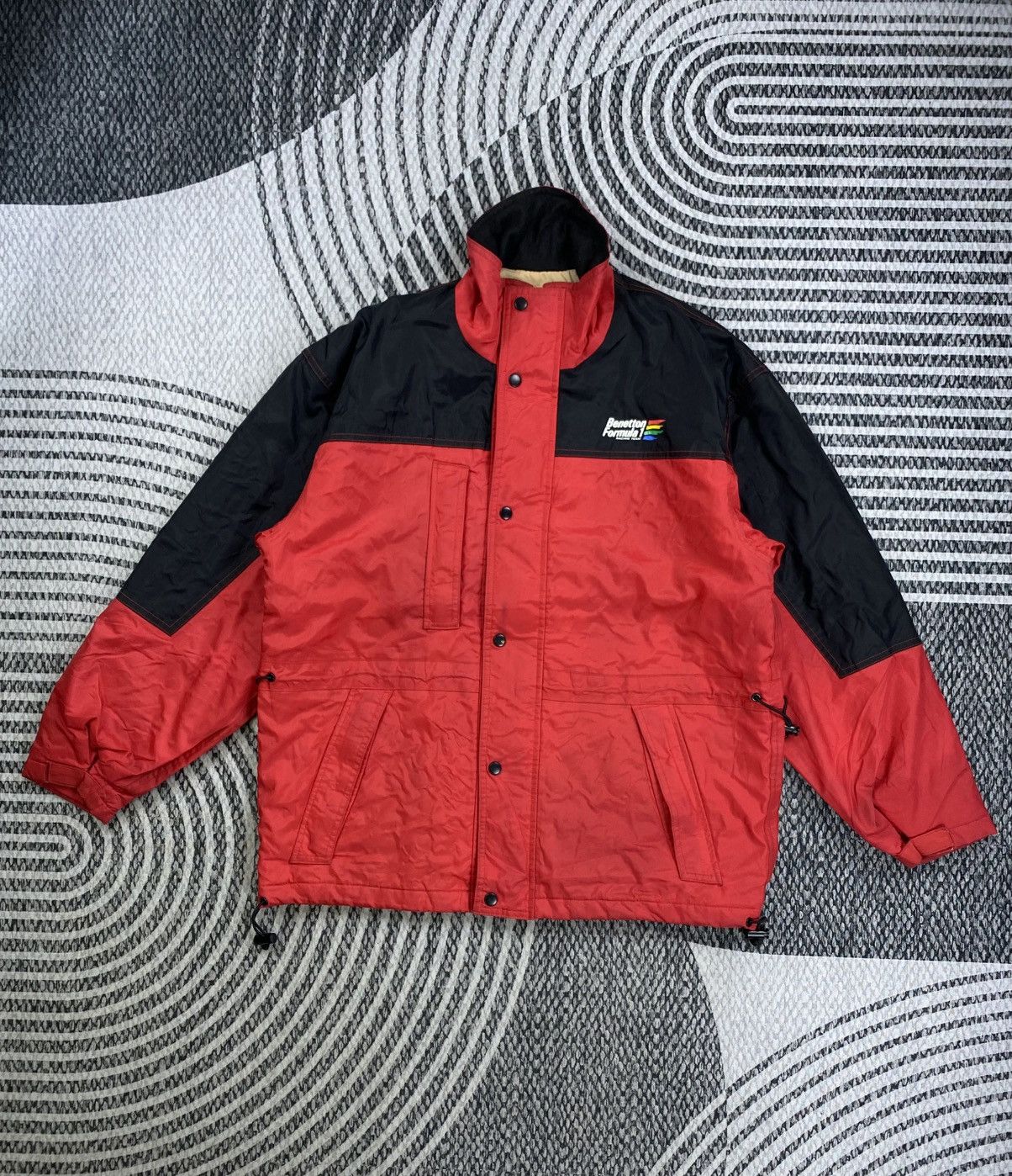 Benetton Vintage Benetton Formula 1 Racing Team Zipper Jacket Size US L / EU 52-54 / 3 - 1 Thumbnail