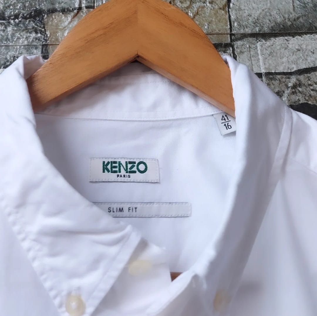 Kenzo KENZO Small Eye Long Sleeve Button Shirt Size US M / EU 48-50 / 2 - 6 Thumbnail