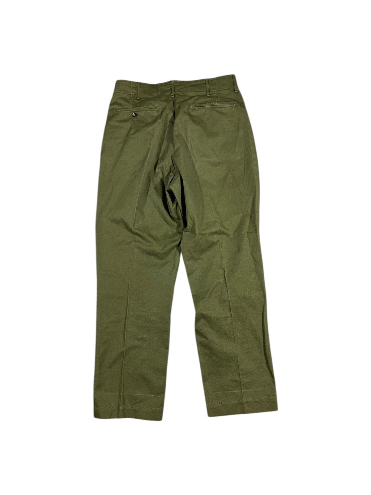 Vintage Vintage 60s Boy Scouts Uniform Pants Faded Green 30x28 Size US 30 / EU 46 - 2 Thumbnail