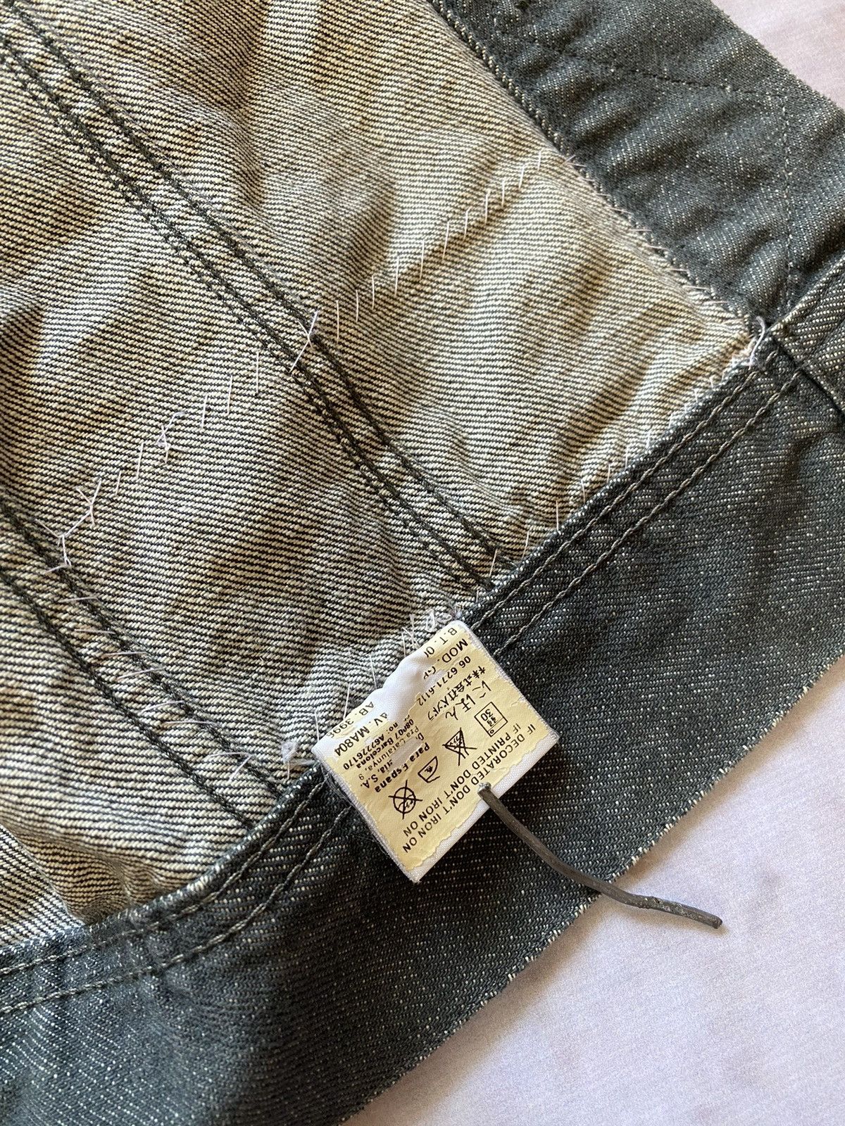 Diesel Punk Diesel Custom Made Denim Vest Size US M / EU 48-50 / 2 - 12 Thumbnail