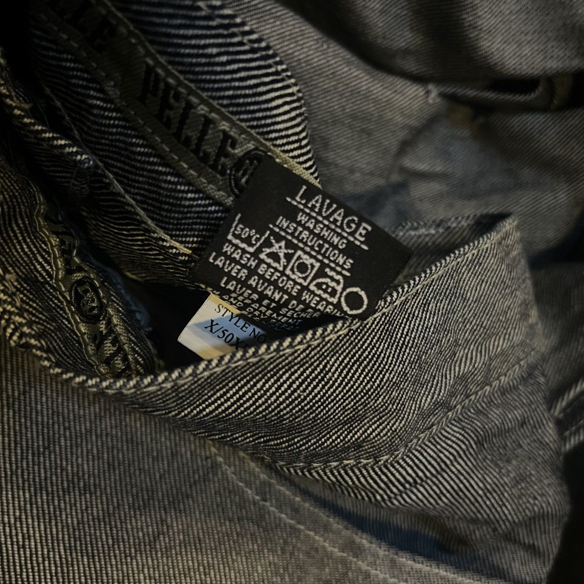 Marc Buchanan Archive Pelle Pelle Marc Buchanan Jnco Denim Baggy Size US 35 - 10 Thumbnail