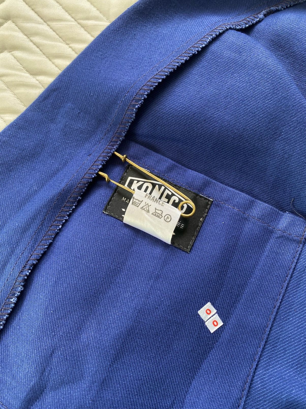 Vintage Vintage 70s Koneco French Workwear– Laboratorium stuff Size US M / EU 48-50 / 2 - 7 Thumbnail