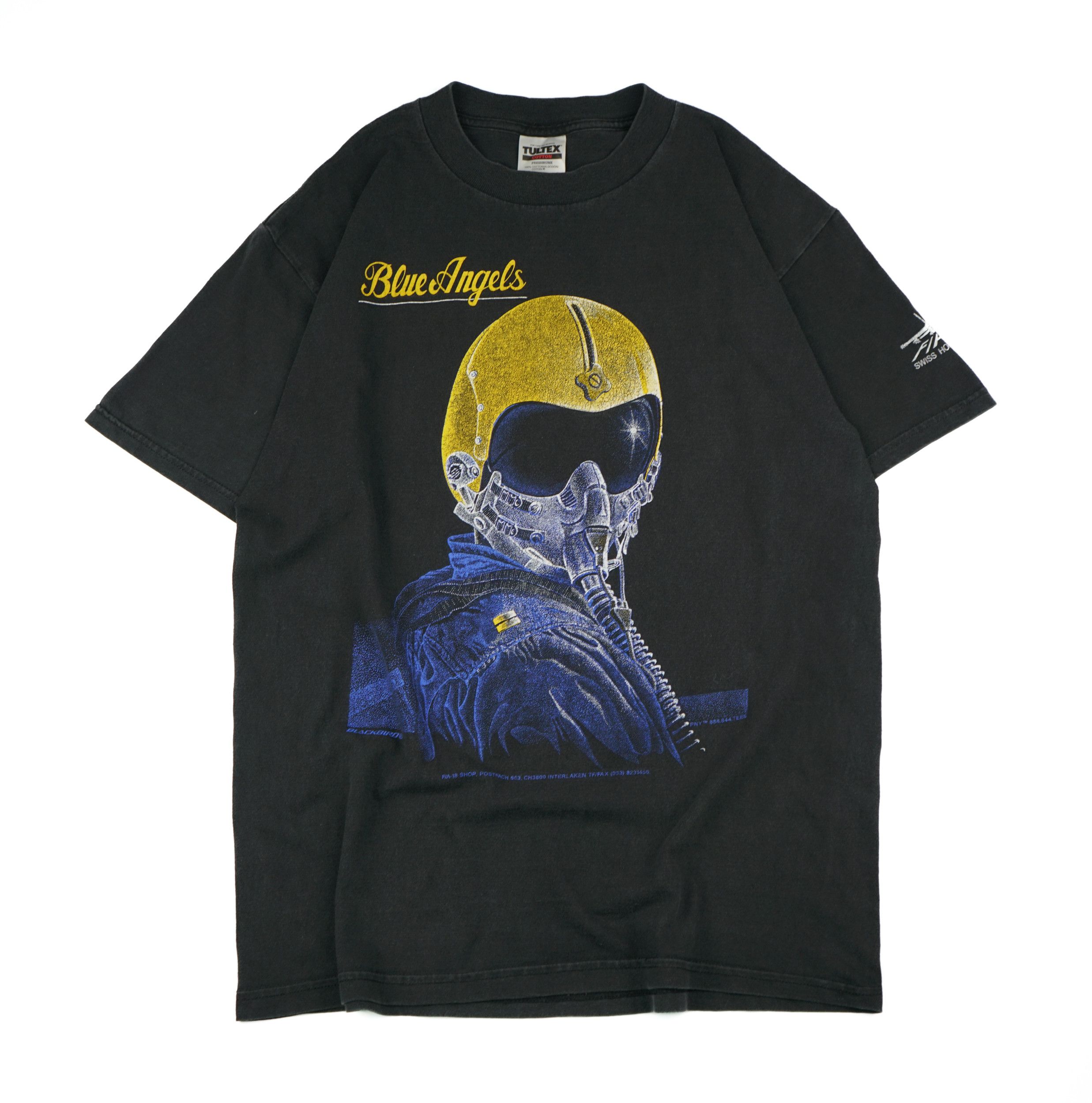 Aviator Nation Vintage 1990s F/A-18 Hornet Fighter Aircraft T-Shirt Size US L / EU 52-54 / 3 - 1 Thumbnail