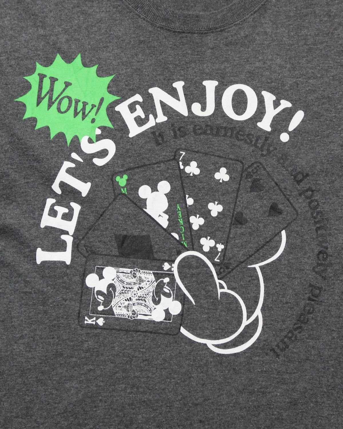 Disney × Japanese Brand × Mickey Mouse DISNEY IGNIQ MICKEY & MINNIE TEE Size US M / EU 48-50 / 2 - 4 Thumbnail