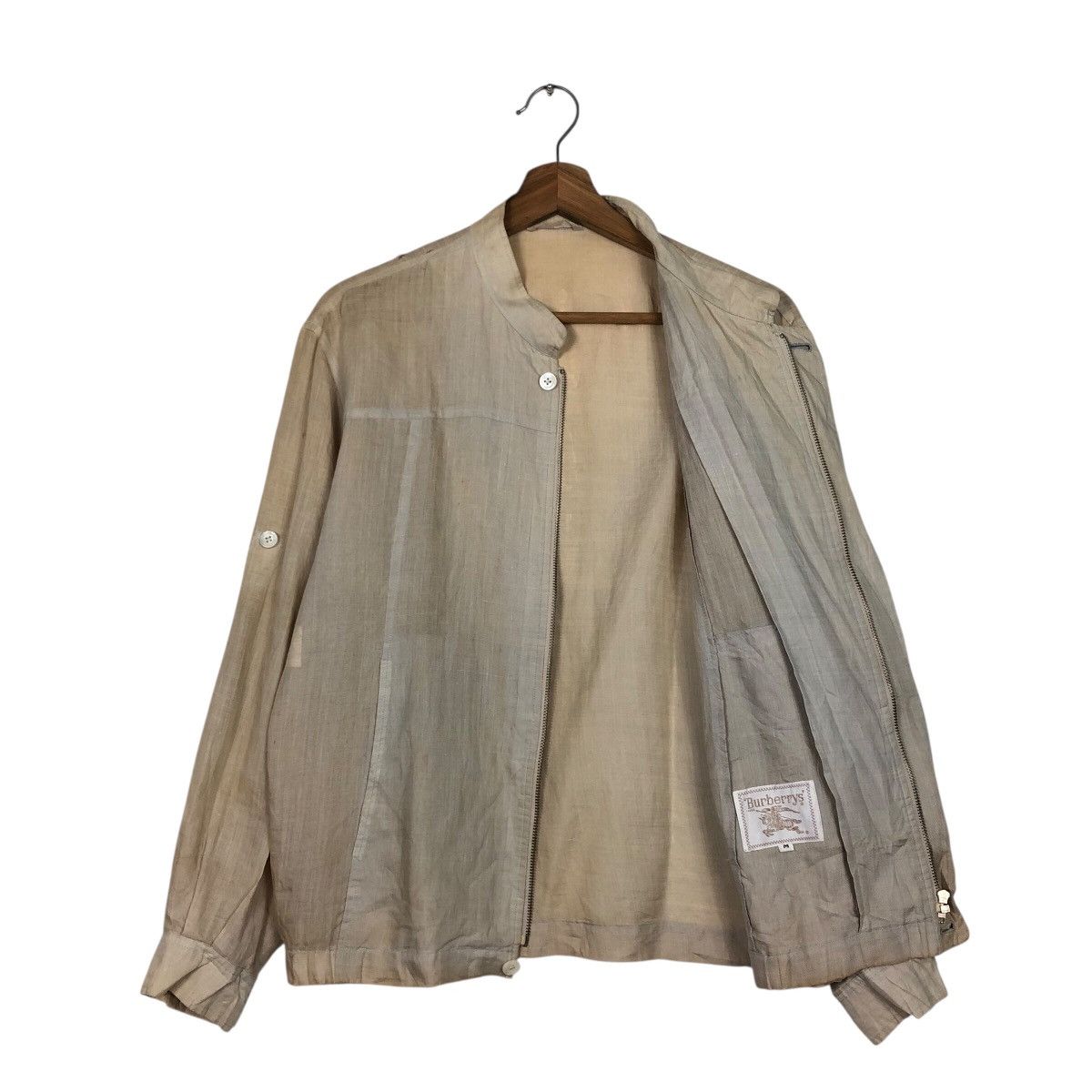 Burberry 📌Vintage Bomber Jacket Burberrys Size US M / EU 48-50 / 2 - 12 Thumbnail