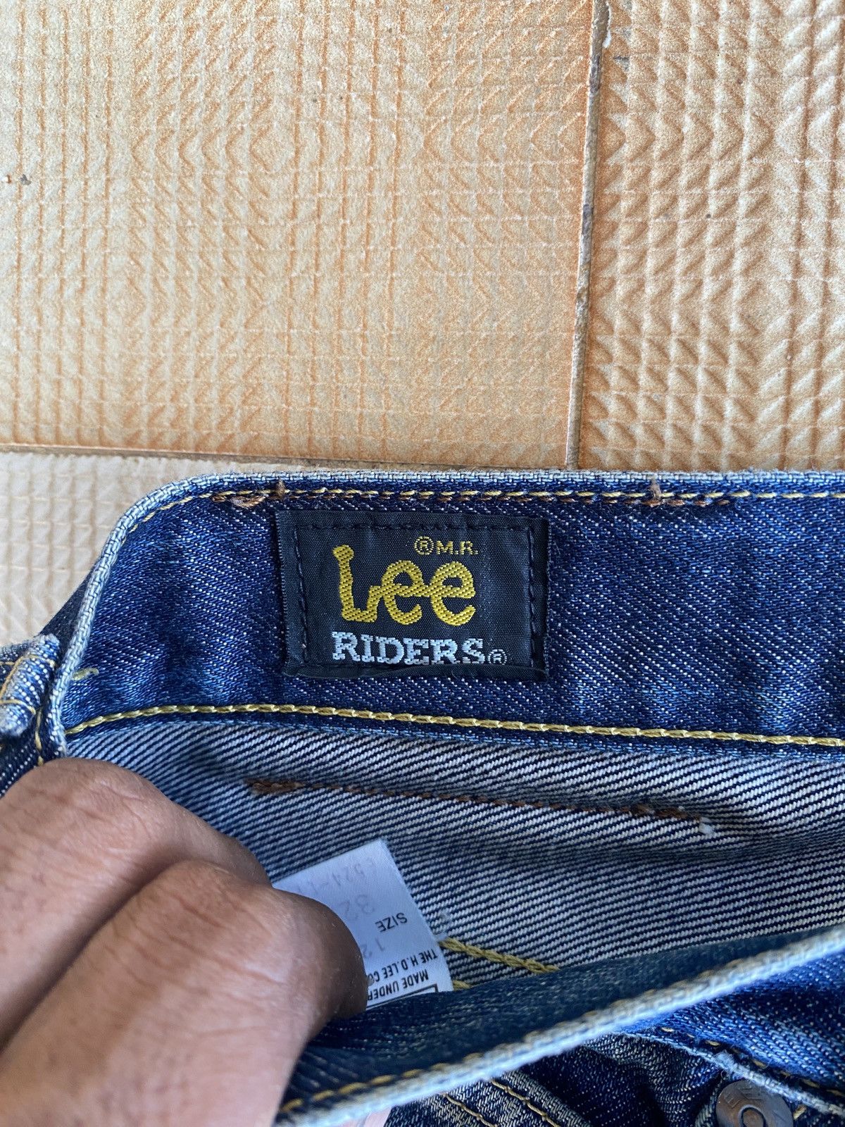 Lee × Vintage Vintage LEE RIDER loose cut denim Size US 30 / EU 46 - 10 Thumbnail