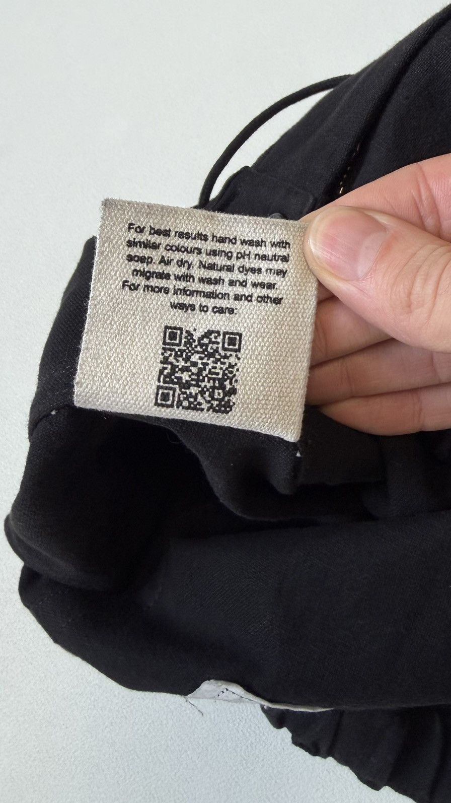 Story Mfg. Black Wide Leg ‘Paco’ Cargo Pants Size US 36 / EU 52 - 12 Thumbnail