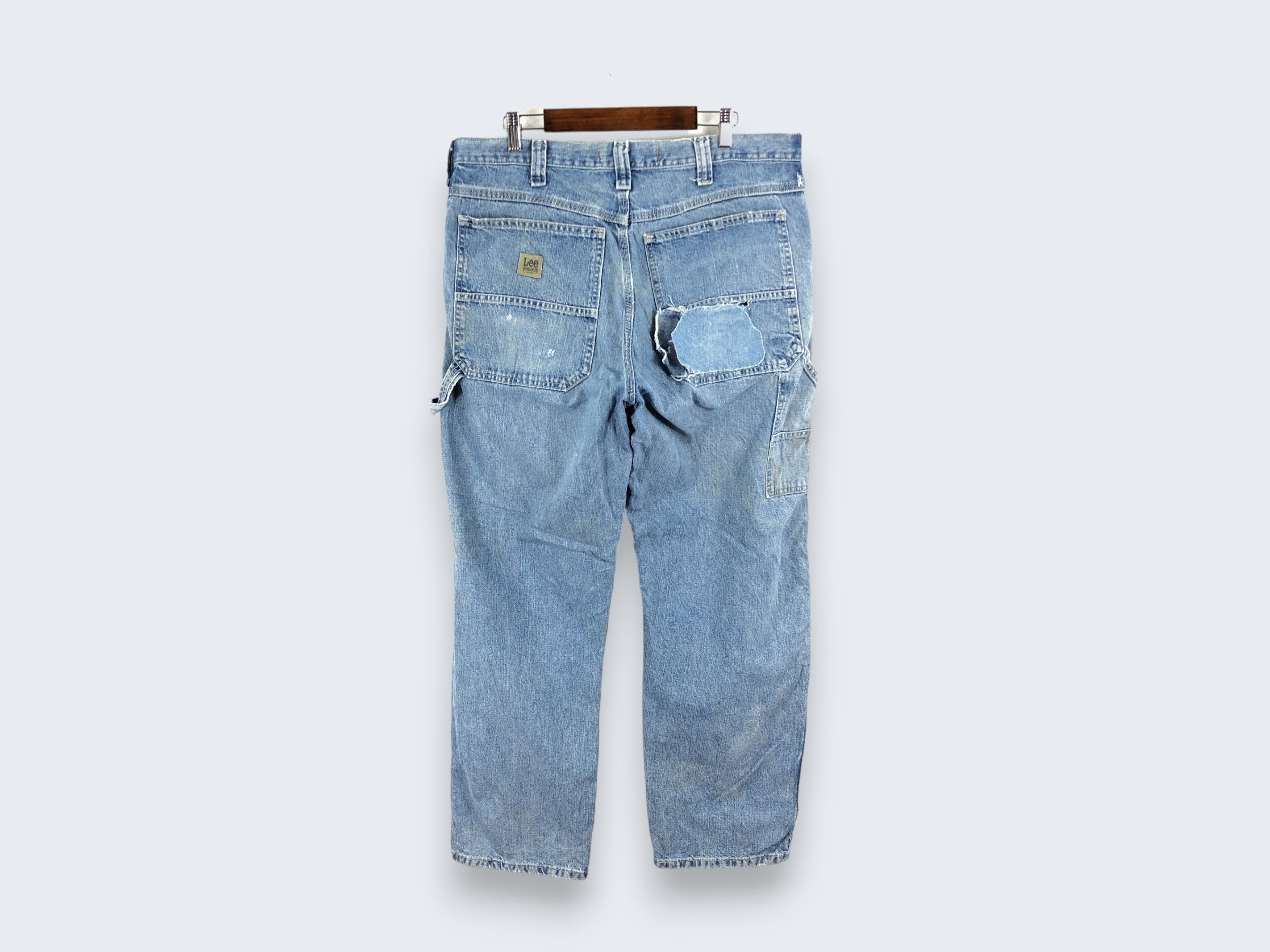 Lee × Vintage 36 x 31 Vintage Lee Carpenter Jeans L1495 Size US 36 / EU 52 - 2 Thumbnail