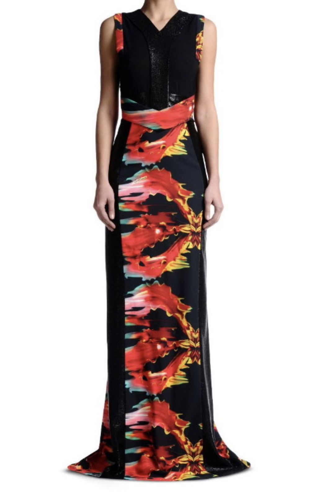 Just Cavalli Just cavali long dress in red printed Size S / US 4 / IT 40 - 1 Thumbnail