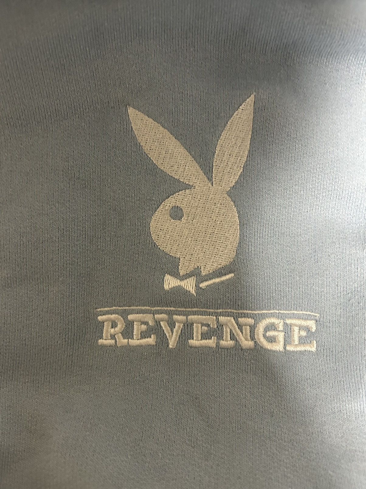Playboy × Revenge Revenge X Playboy Sky Blue Hoodie Size US M / EU 48-50 / 2 - 3 Thumbnail