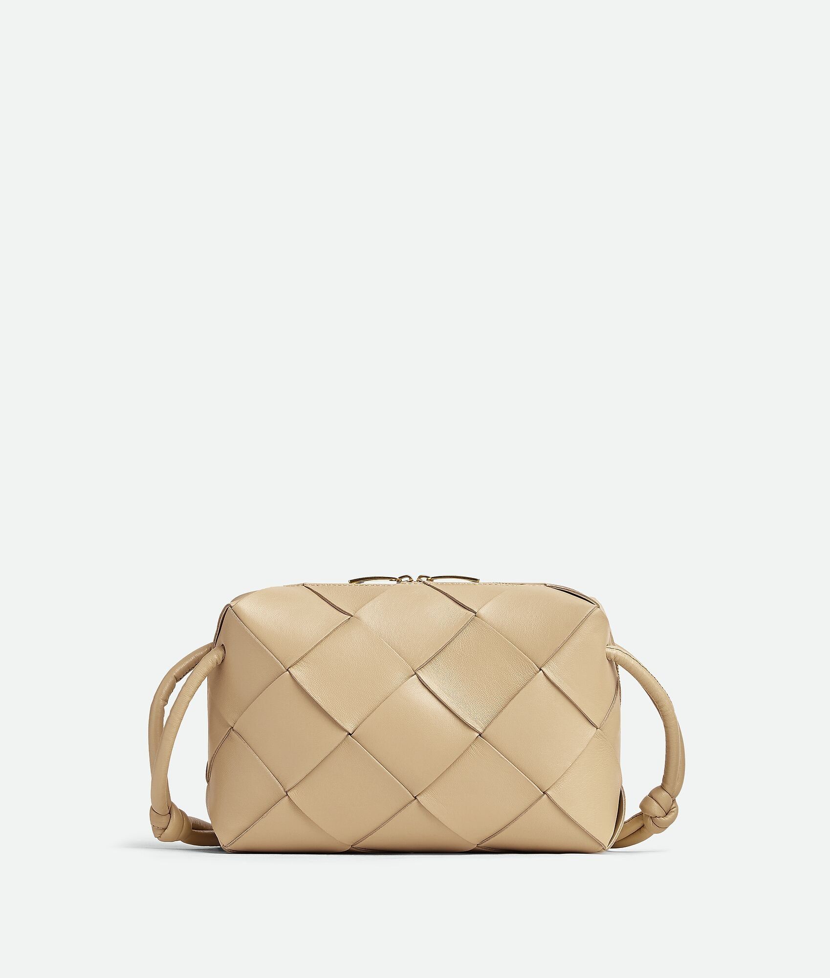 Bottega Veneta o1n1vont0325 Size: OS / Small Cassette Camera Bag in Beige Size ONE SIZE - 1 Thumbnail