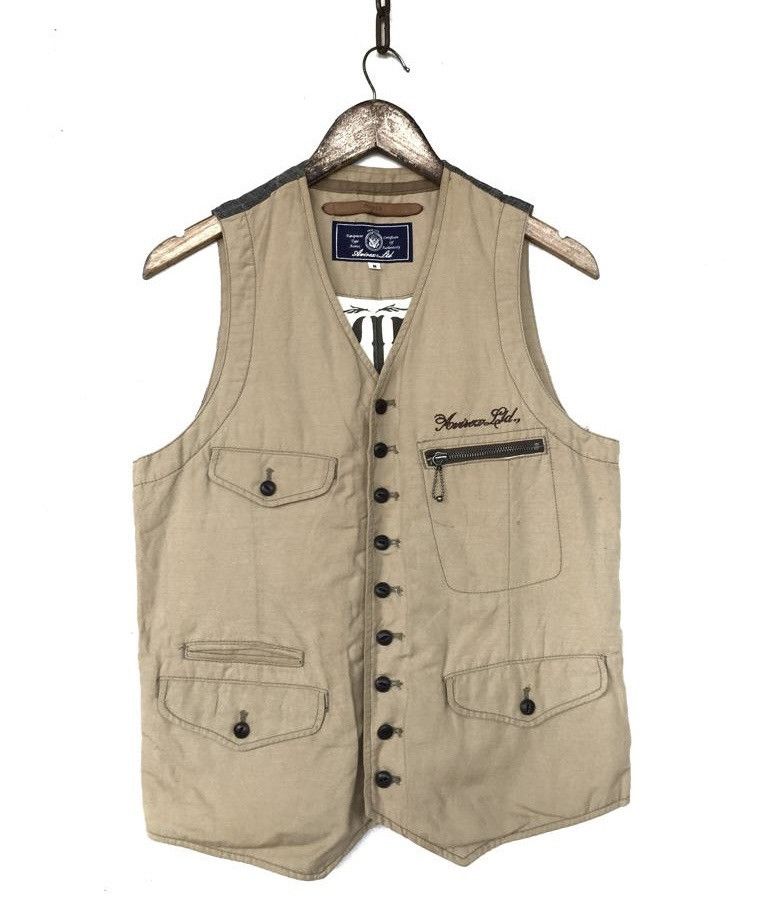 Buzz Rickson's 💥Avirex Ltd Vest Jacket Size US M / EU 48-50 / 2 - 1 Thumbnail