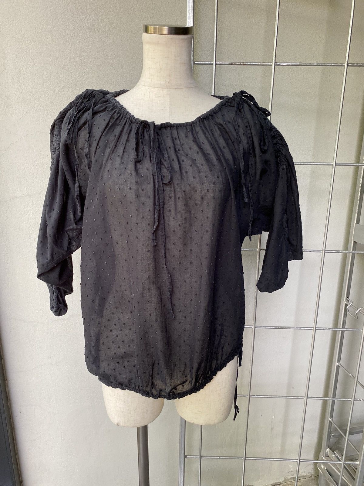 Tsumori Chisato TSUMORI CHISATO black blouse Size ONE SIZE - 8 Thumbnail