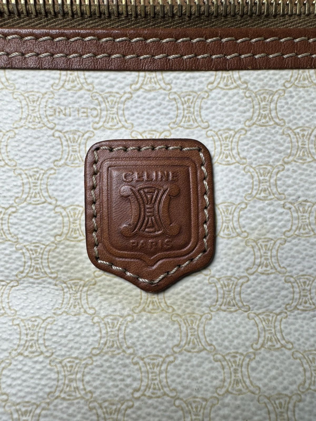 Celine Celine Women Bag Macadam White Vanity Handbag Size ONE SIZE - 4 Thumbnail