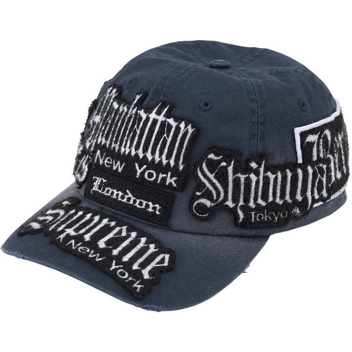 Supreme Supreme City Patches 6-Panel (SS26) Navy Size ONE SIZE - 4 Thumbnail