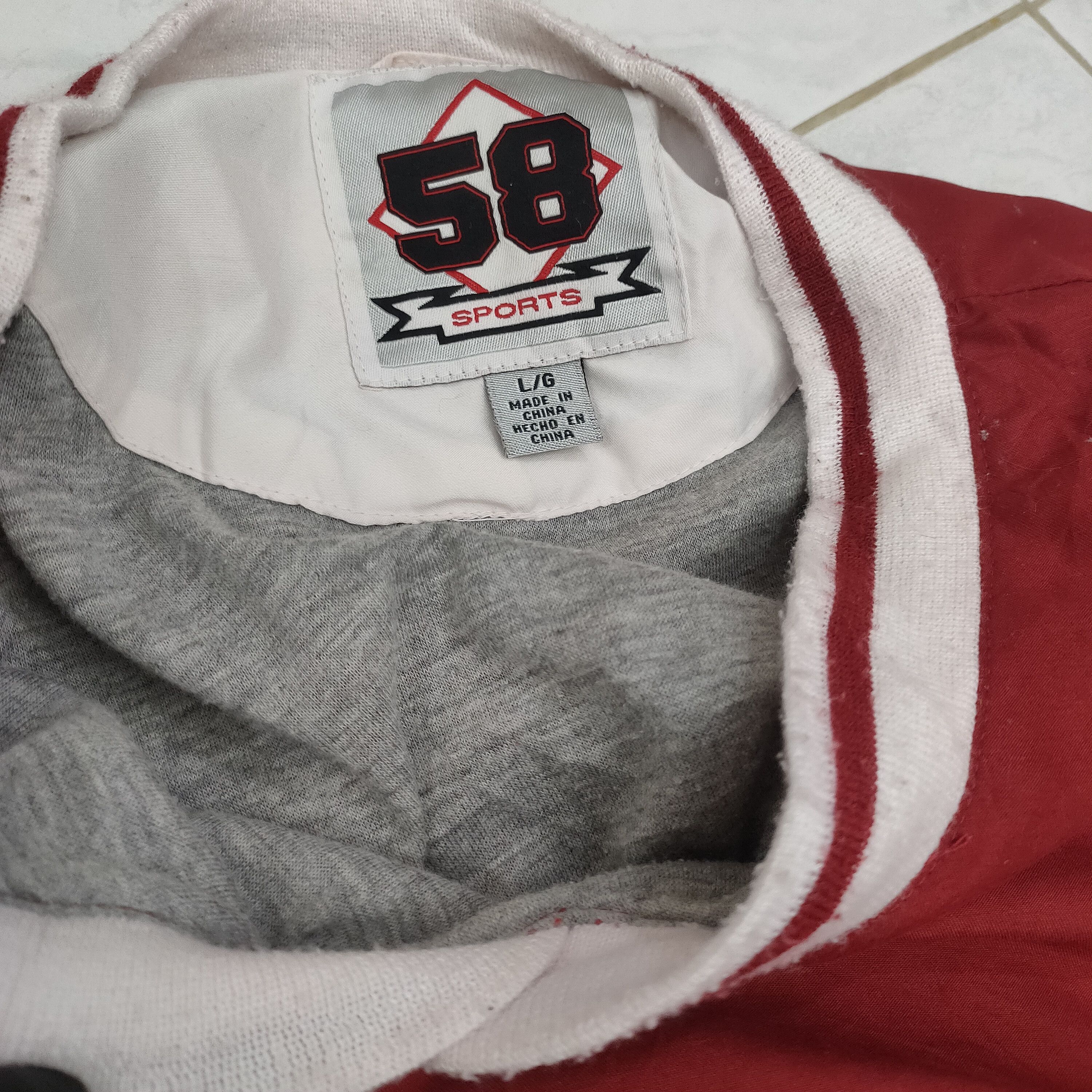 Vintage Arkansas Razorbacks Pullover Jacket Size US L / EU 52-54 / 3 - 9 Thumbnail