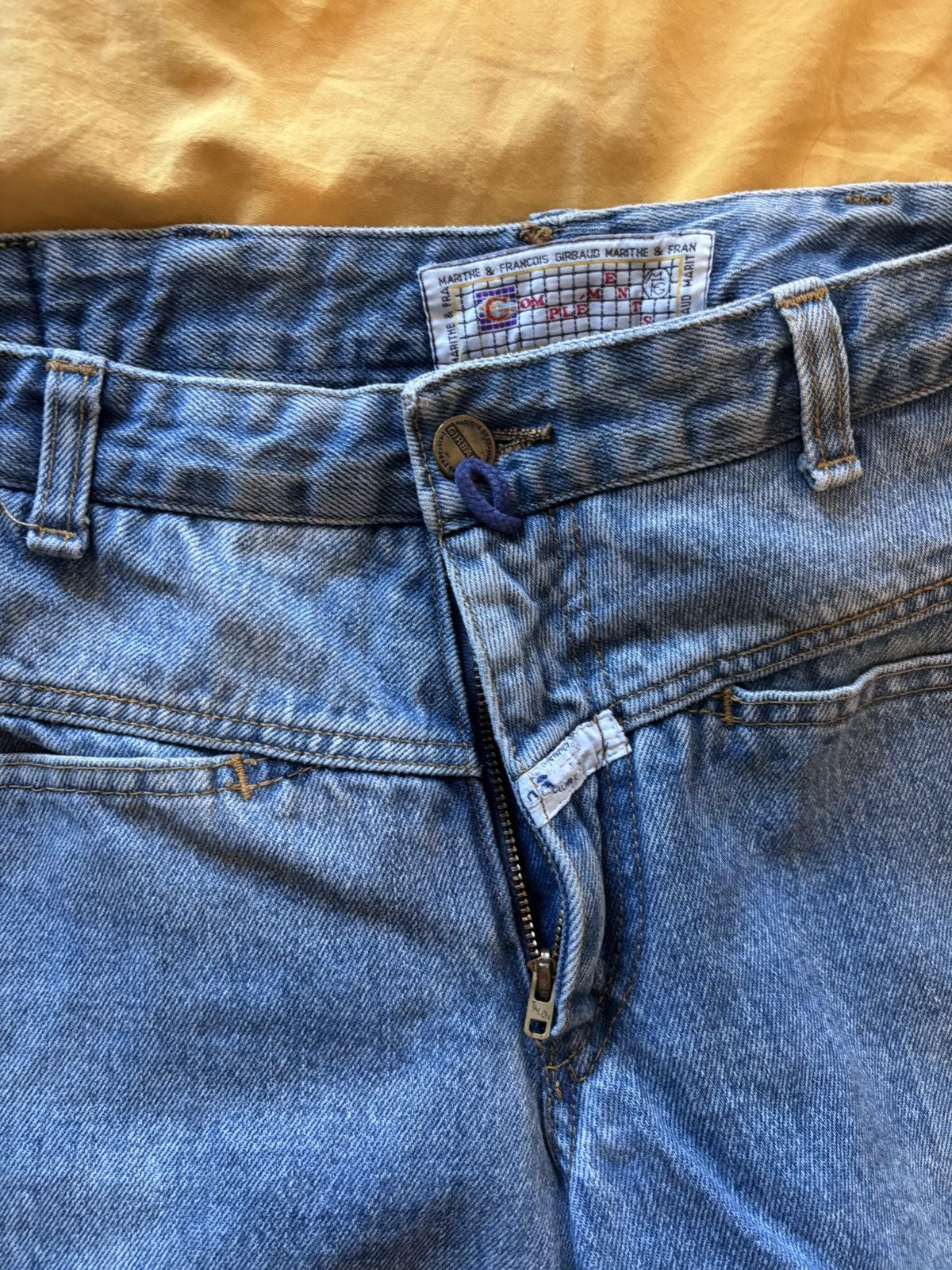 Marithe + Francois Girbaud Marithé + François Girbaud Denim – Size 9/10 – High-Waisted Size 32" / US 10 / IT 46 - 5 Thumbnail