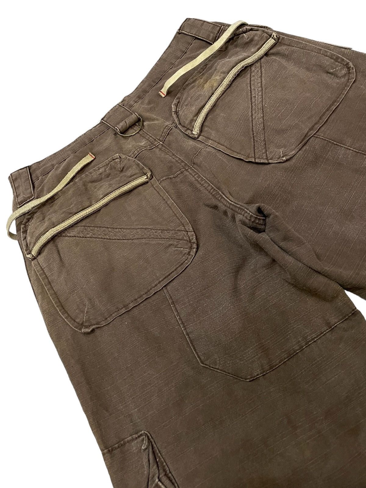 Designer × Junya Watanabe Dolce & Gabanna Style Cargo Baggy Large MultiPocket Pants Size US 32 / EU 48 - 14 Thumbnail