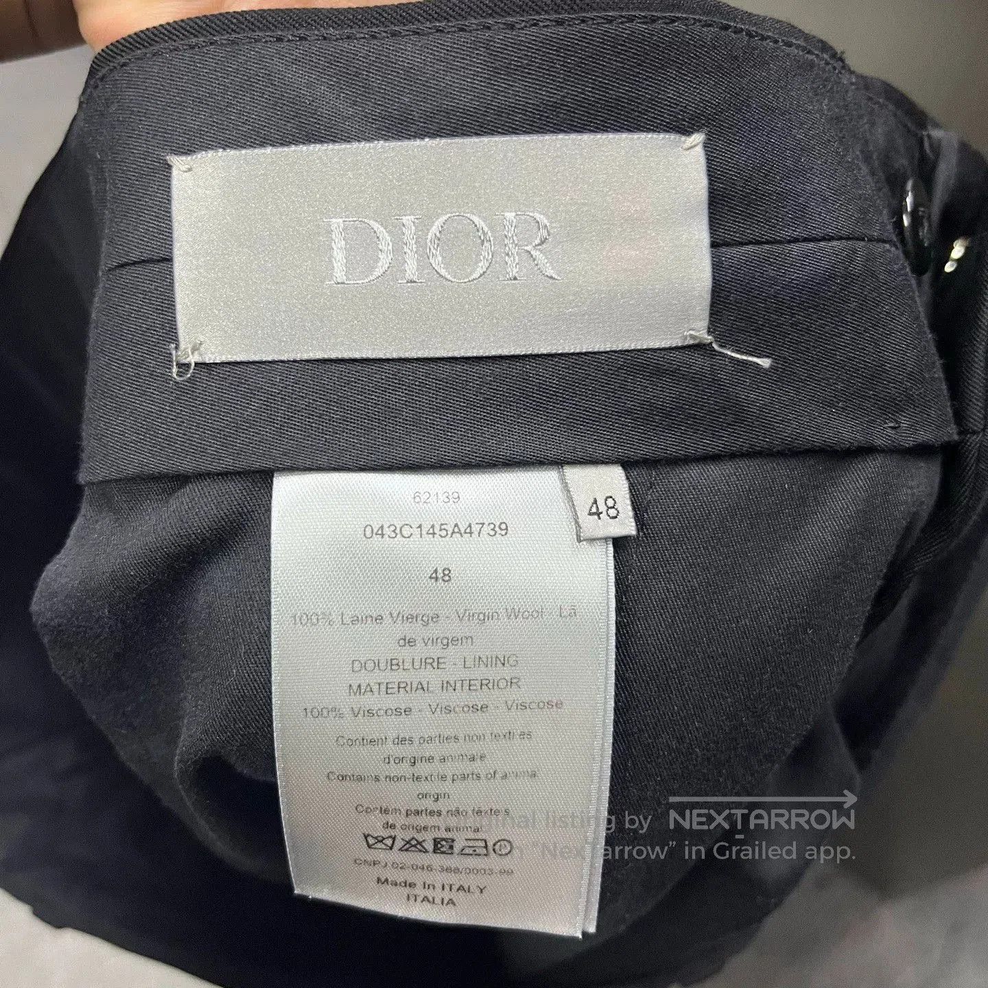 Dior Dior Black High. Size US 30 / EU 46 - 2 Thumbnail