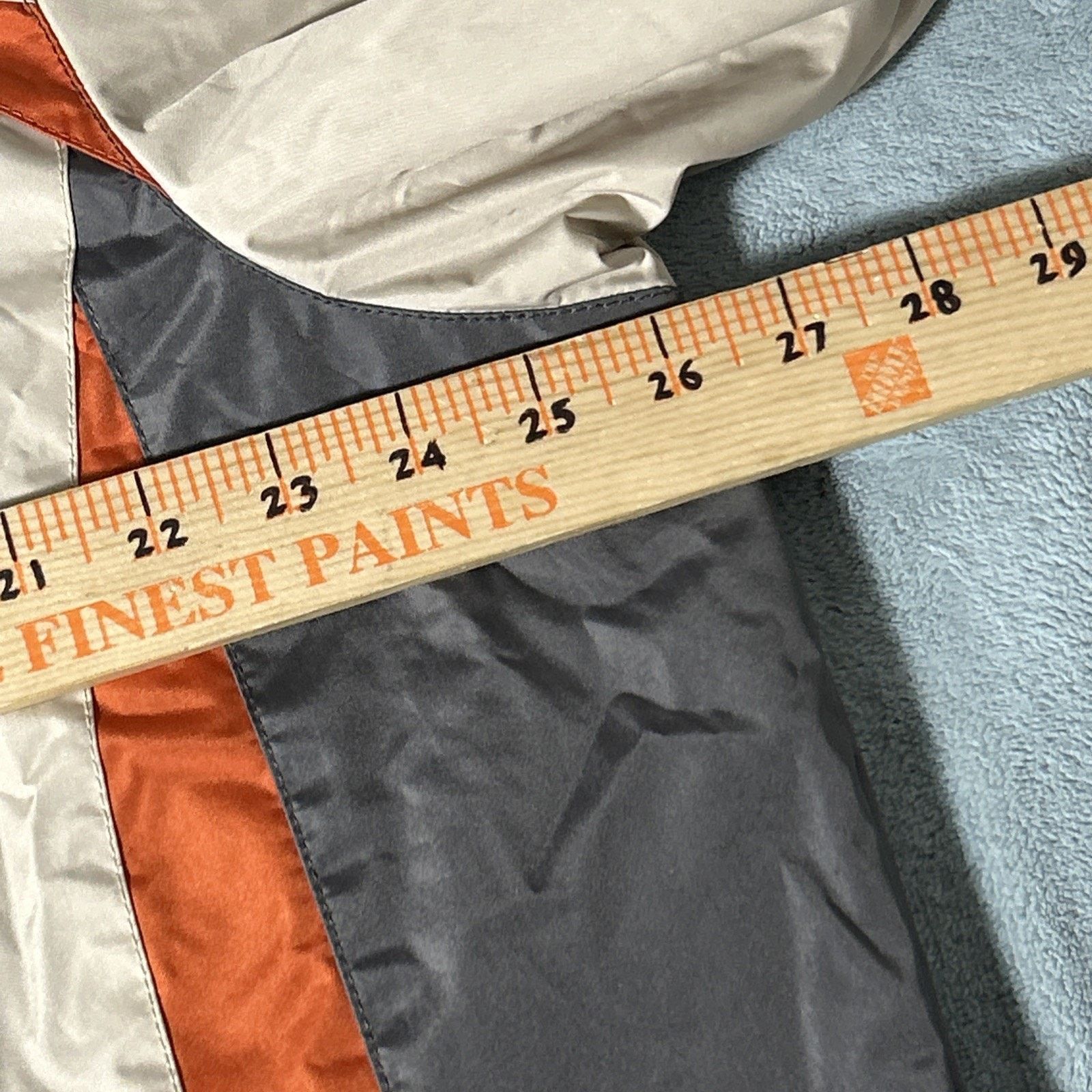Chaps Retro Striped Chore Hoodie Men Large Hidden Hood Barn Jacket Size US L / EU 52-54 / 3 - 14 Thumbnail
