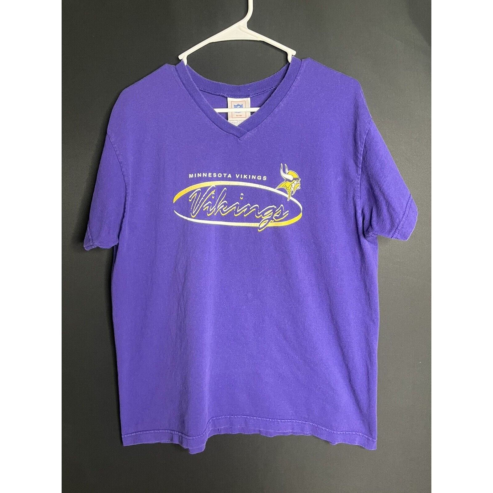 NFL vintage minnesota vikings women shirt size XL v neck short s Size XL / US 12-14 / IT 48-50 - 1 Thumbnail