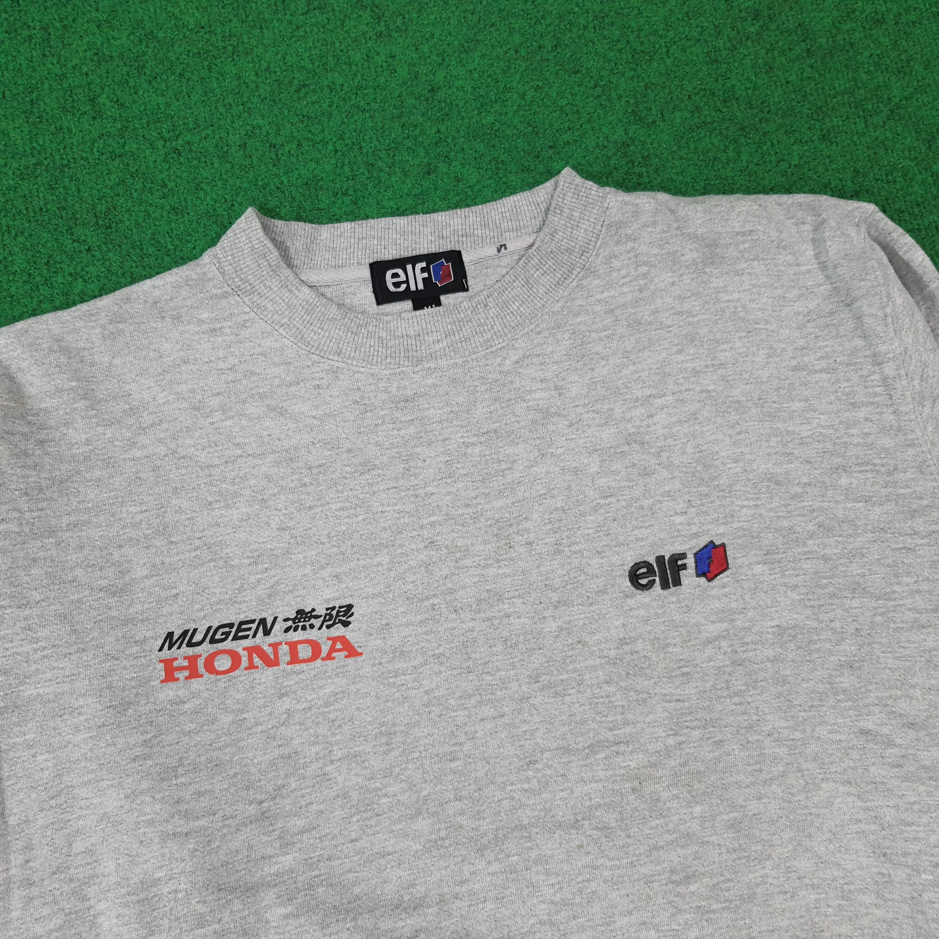 Japanese Brand Vintage Mugen Honda Racing Custom Logo Sweatshirt C275N11 Size US L / EU 52-54 / 3 - 4 Thumbnail