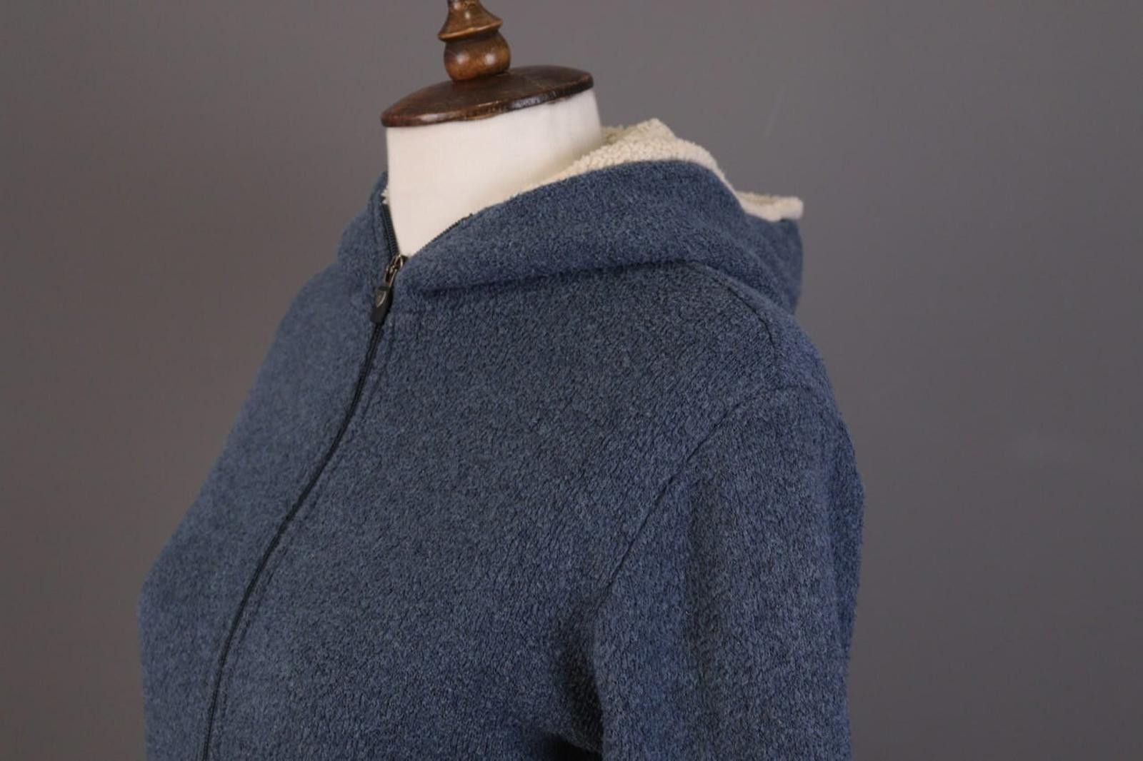Kuhl Kuhl Blue Alfpaca Fleece Full Zip Hooded Fur Jacket Size S Size S / US 4 / IT 40 - 10 Thumbnail