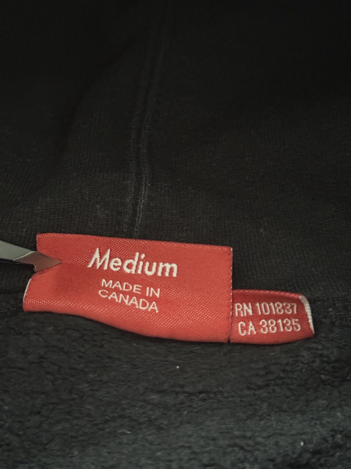 Supreme Supreme tag logo hoodie 2019 Size US M / EU 48-50 / 2 - 3 Thumbnail