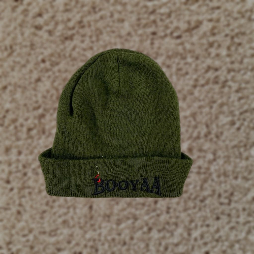 Vintage DECKY Beanie Hat Adult One Size Green Knit Acrylic Fishing Pattern Solid - Beanie, Decky Hat, Men, One Size, Green, Fall Winter - Mens Size ONE SIZE - 1 Thumbnail