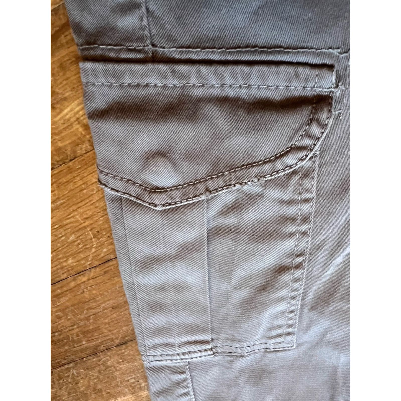 Vintage Berna Italia Mens Cargo Jogger Pants 35x34 Tan Button Fly Hipster Boho Sleek Size US 35 - 4 Thumbnail