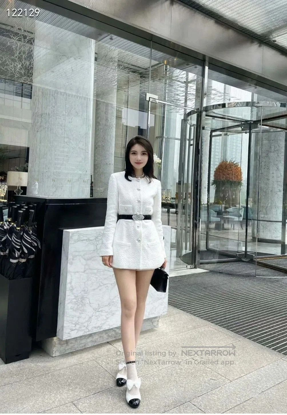 Chanel Chanel 23S Diamond Button Coat. Size M / US 6-8 / IT 42-44 - 6 Thumbnail