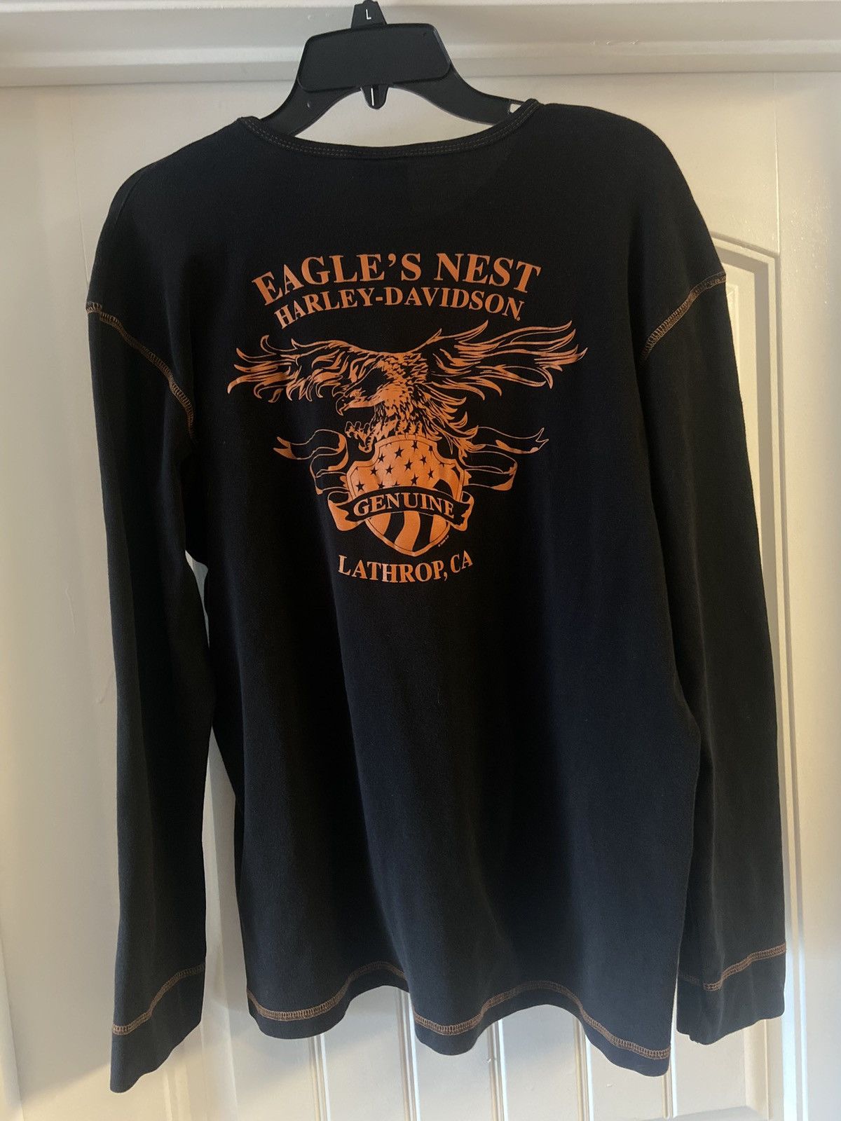 Harley Davidson Harley Davidson Legendary Eagle’s Nest Long Sleeve Shirt Size US XL / EU 56 / 4 - 2 Thumbnail