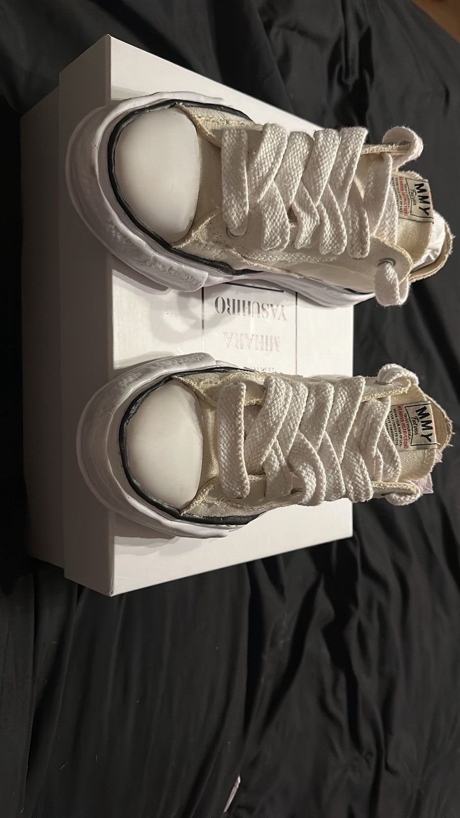 Maison MIHARA YASUHIRO Maison Mihara Yasuhiro Peterson OG sole Canvas Low ‘white’ Size US 8 / EU 41 - 3 Thumbnail