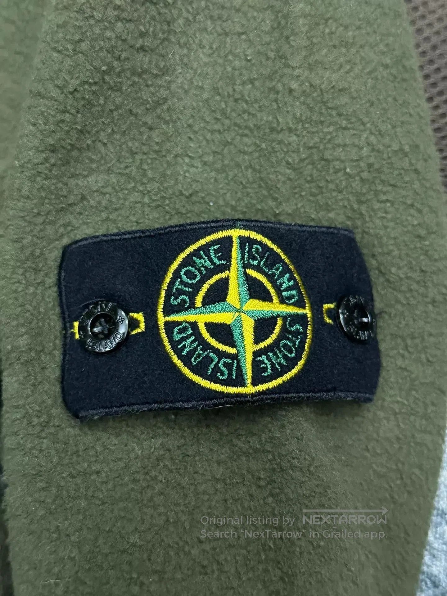 Stone Island Green Crew Neck Long Sleeve Sweatshirt. Size US XL / EU 56 / 4 - 3 Thumbnail