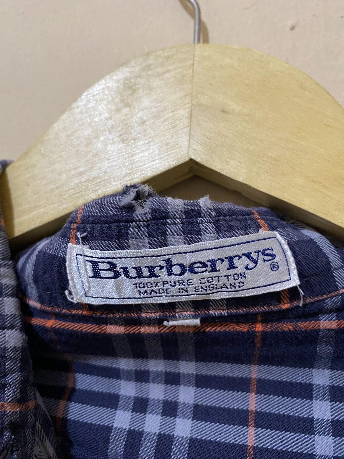 Burberry Vintage Burberrys Nova Check Button Shirt Size L / US 10 / IT 46 - 7 Thumbnail