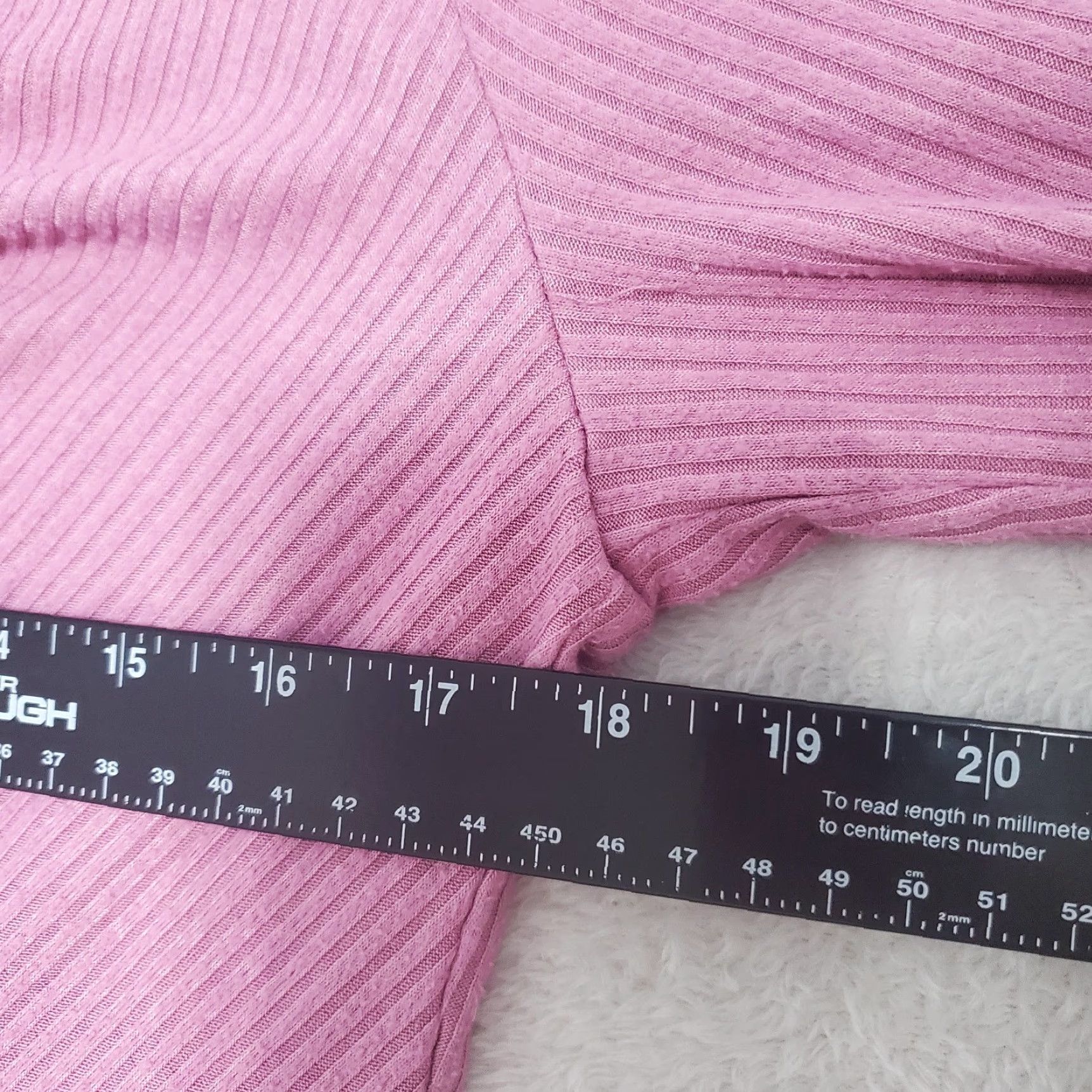 Anthropologie Anthropologie Saturday Sunday Dress Women XL Mauve Ruched Ribbed Stretchy Casual Size XL / US 12-14 / IT 48-50 - 7 Thumbnail