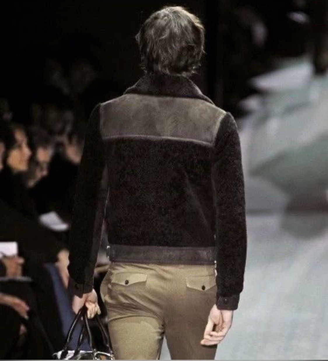 Gucci Gucci Fall 2011 Runway Teddy Shearling Leather Jacket Size US L / EU 52-54 / 3 - 2 Thumbnail