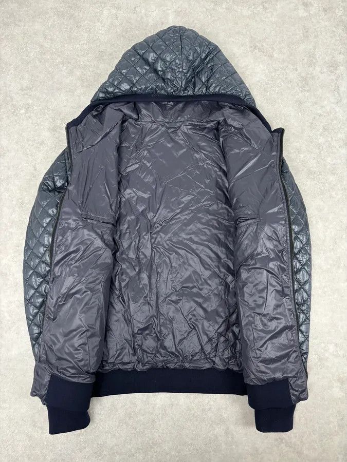 Prada Prada Navy Hooded Quilted Minimalist Puffer Jacket Size US M / EU 48-50 / 2 - 7 Thumbnail