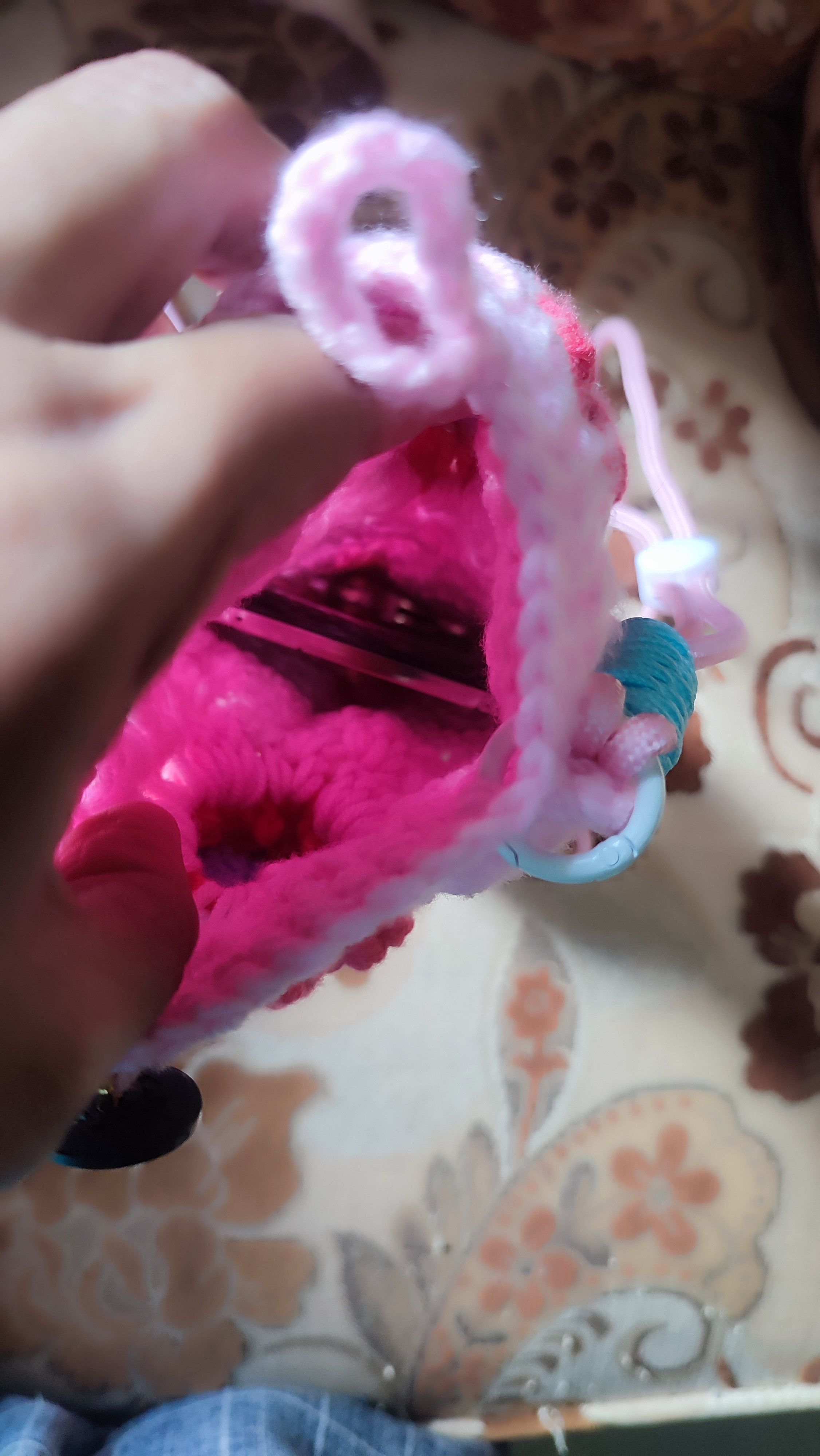Handmade FloweCross body phone crochet handmade Granny Square Size ONE SIZE - 4 Thumbnail