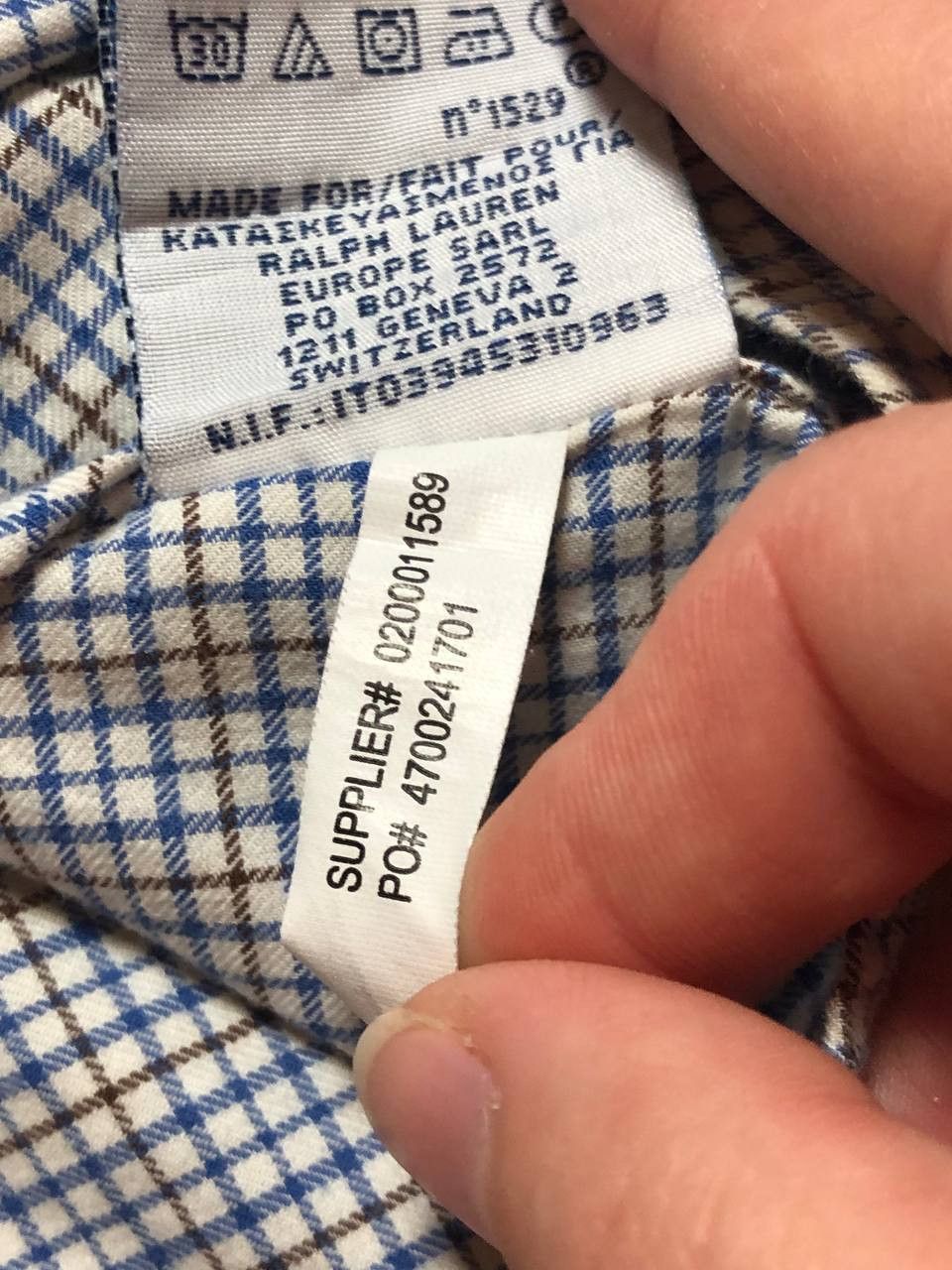 Polo Ralph Lauren Polo Ralph Lauren Button Up Shirt Casual Plaid SHIRT Size US L / EU 52-54 / 3 - 4 Thumbnail