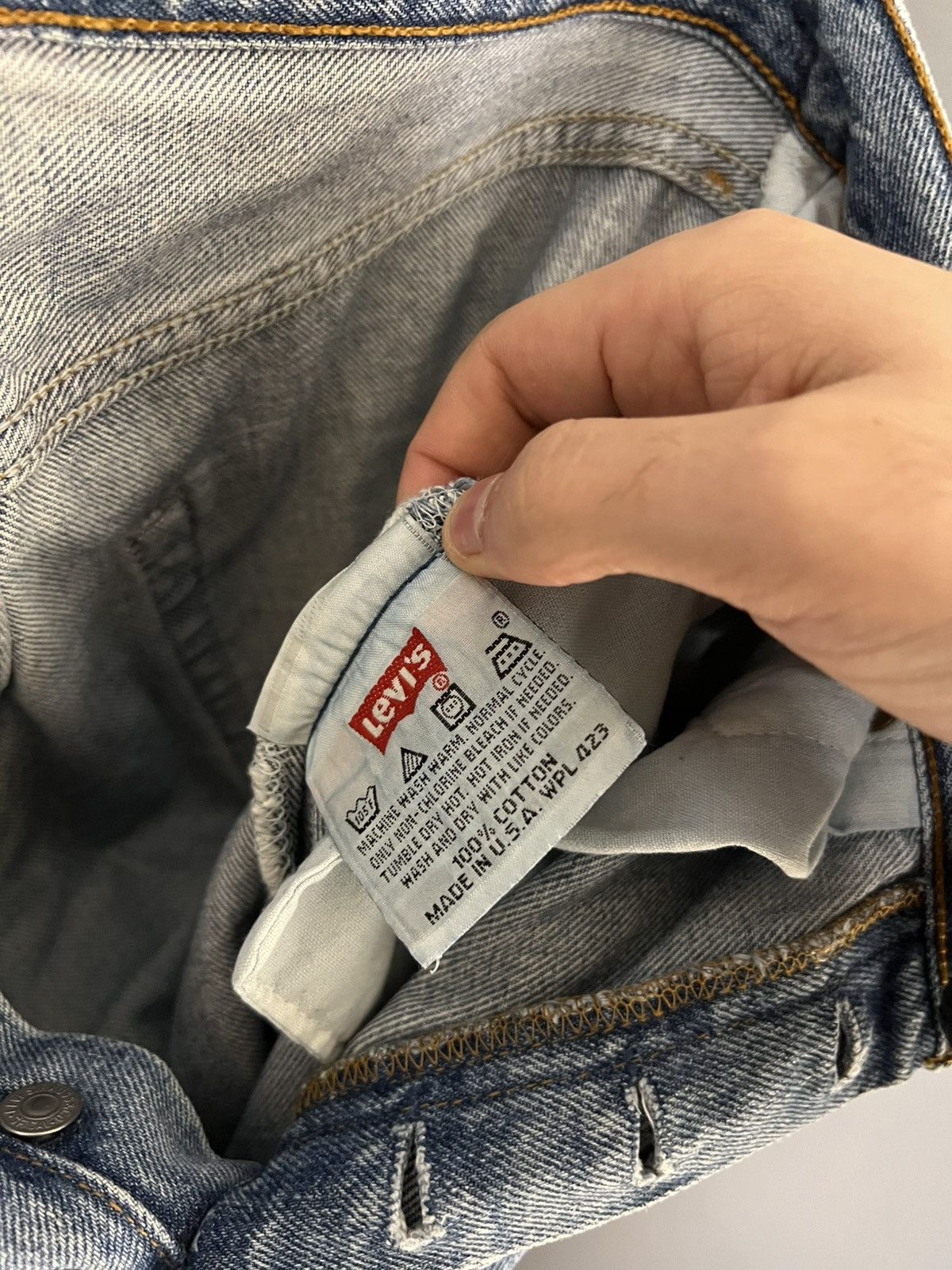 Levi's Made & Crafted VINTAGE LEVIS 501 MADE IN USA DENIM JEANS RETRO DESIGNER 90s Size US 31 - 8 Thumbnail