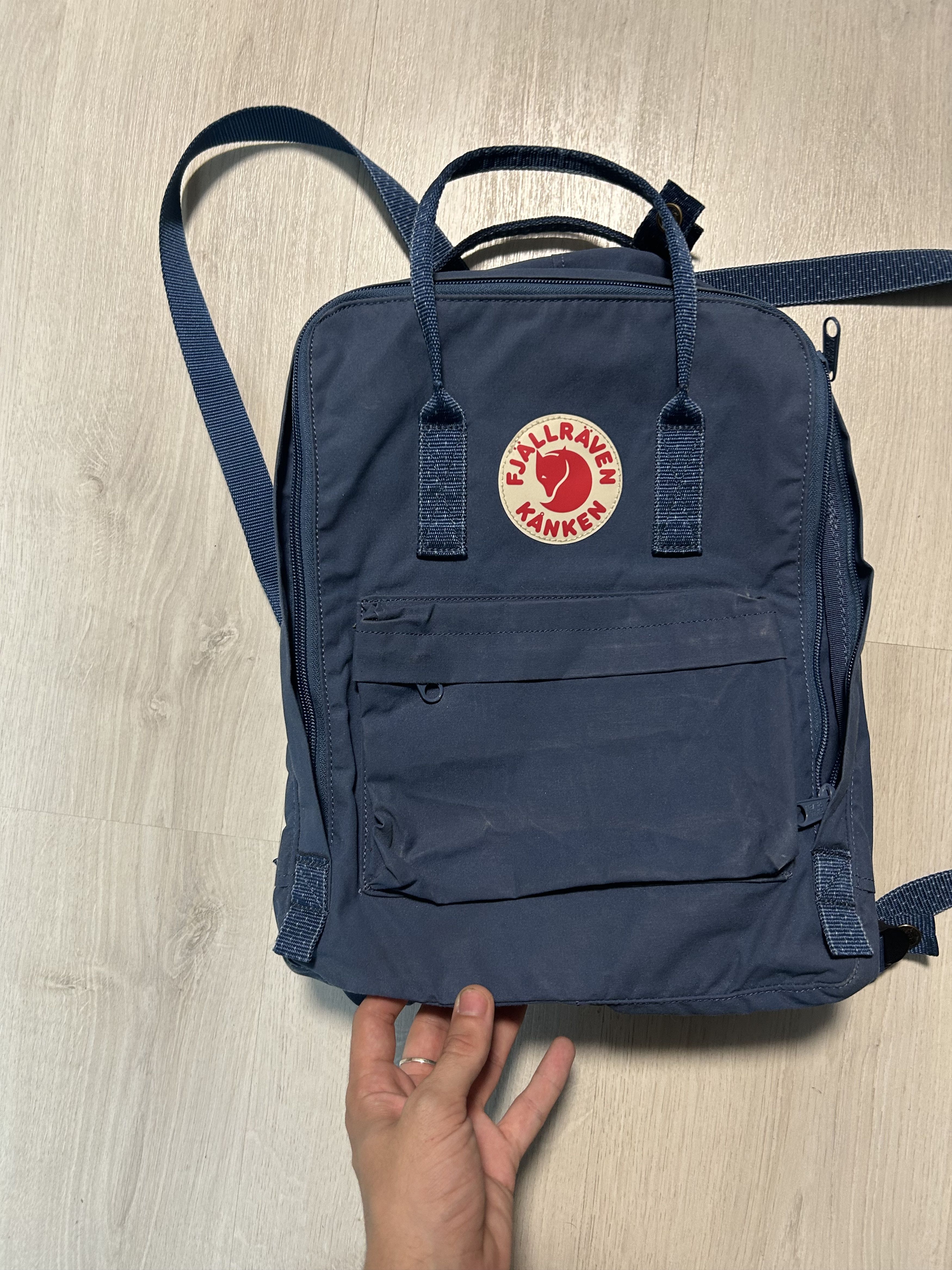 Fjallraven Vintage Fjallraven Kanken G-1000 Wax Backpack Travel Bag Size ONE SIZE - 3 Thumbnail
