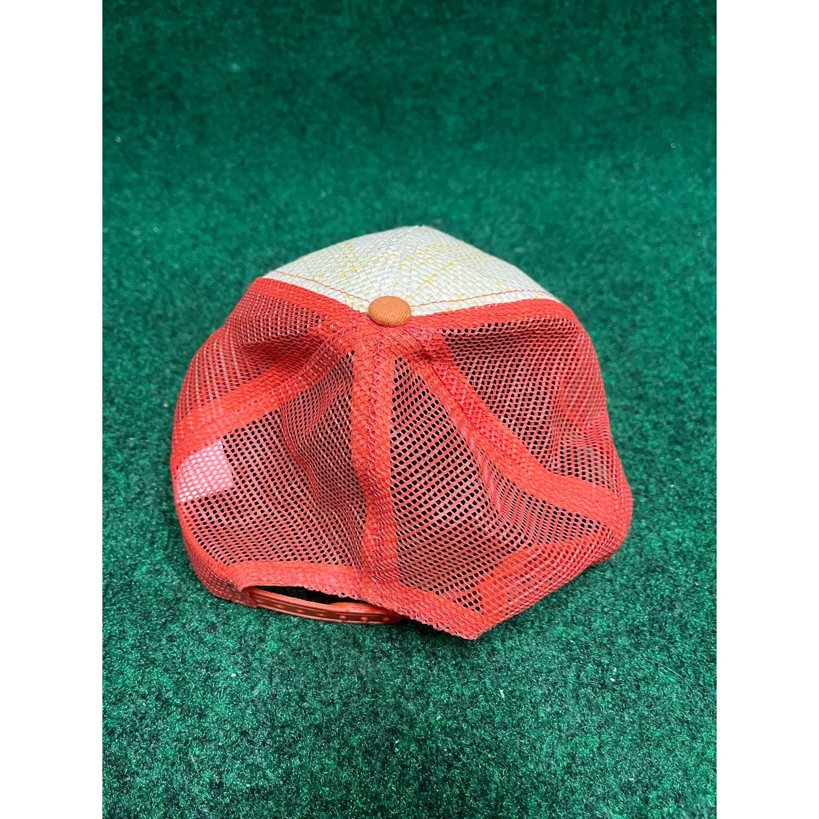 MLB Baltimore Orioles MLB Straw Trucker Hat Adjustable OSFA Size ONE SIZE - 5 Thumbnail