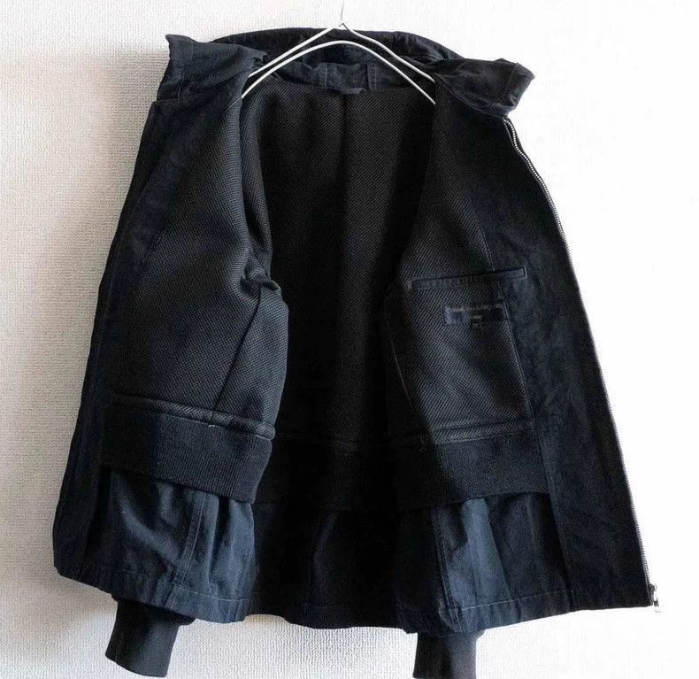 Comme des Garçons Zip Hooded Jacket 2505-Nextarrow