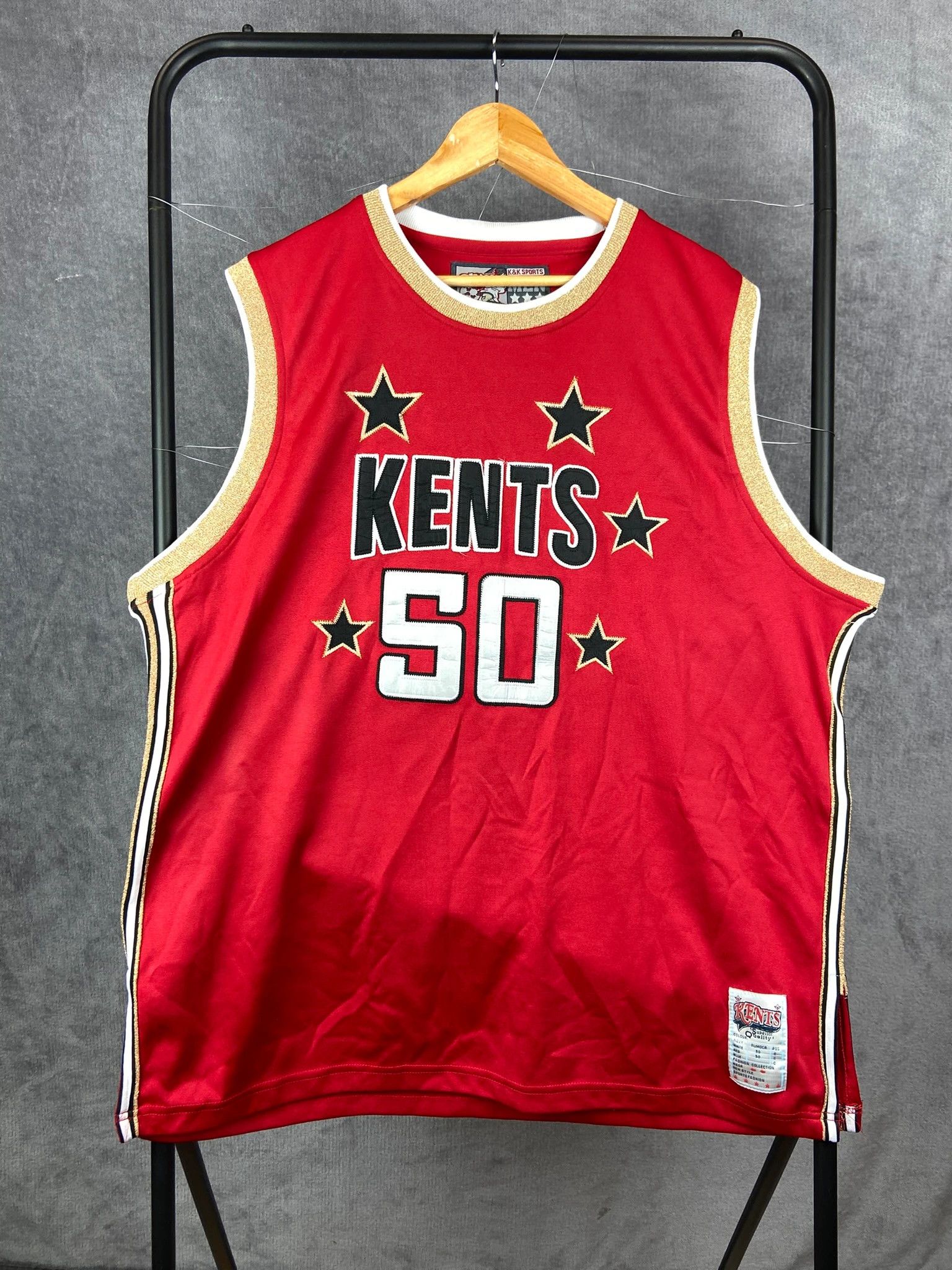 Other K K Sports KENTS #50 red basketball tank top L Size US L / EU 52-54 / 3 - 1 Thumbnail