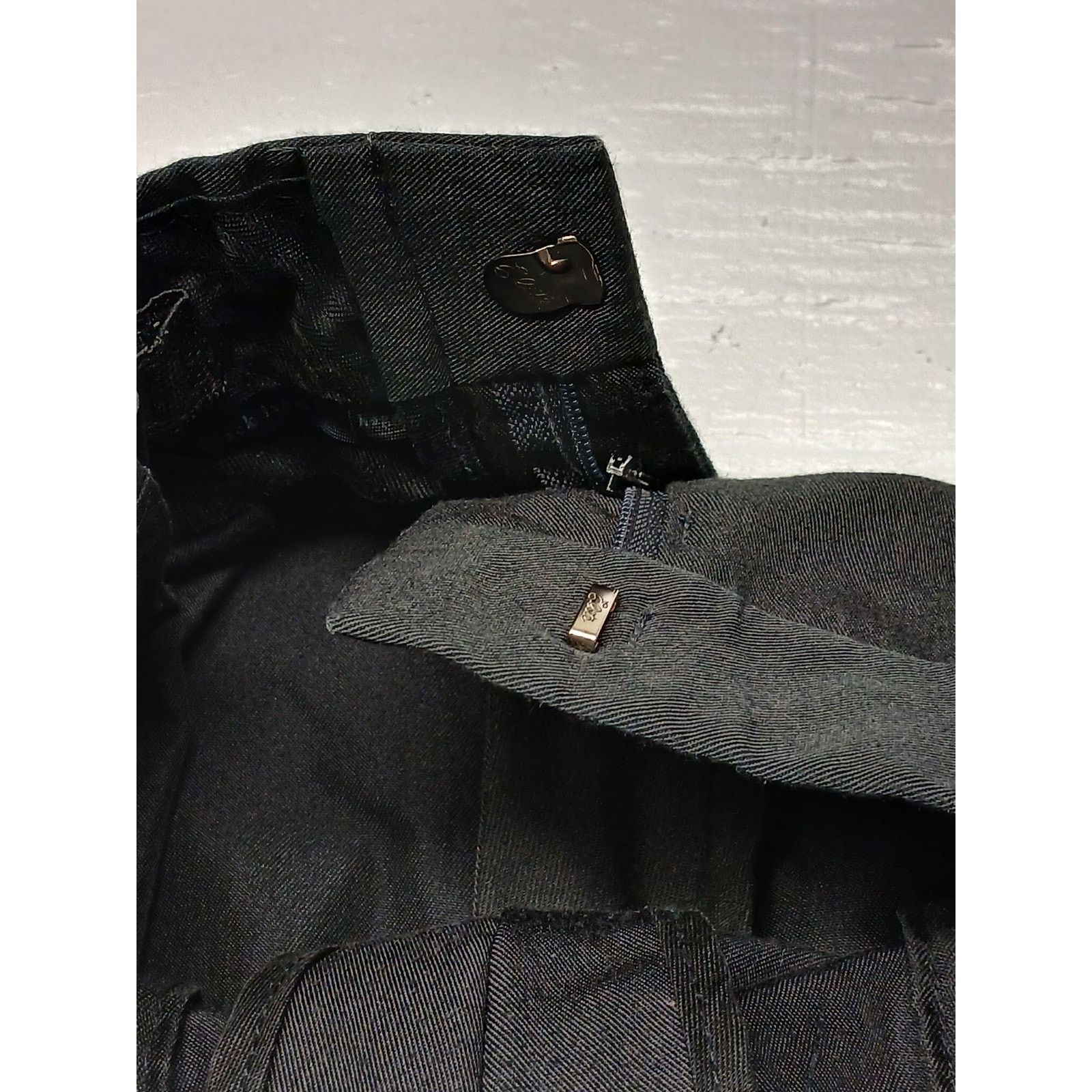 Haggar Haggar (32x32) Black Straight Fit Soft Dress Slacks Size US 32 / EU 48 - 5 Thumbnail